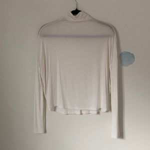 White Turtleneck